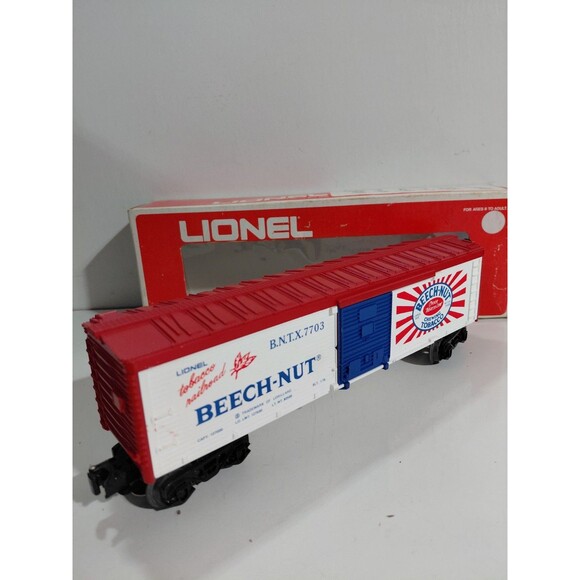 Lionel 6-7703 Train O Gauge Model Railroad Beechnut Chewing Tobacco Boxcar w/Box - Picture 2 of 13